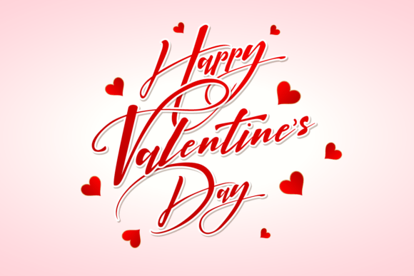 Download Happy Valentine Day Floral Greeting Card - Valentine day Collection